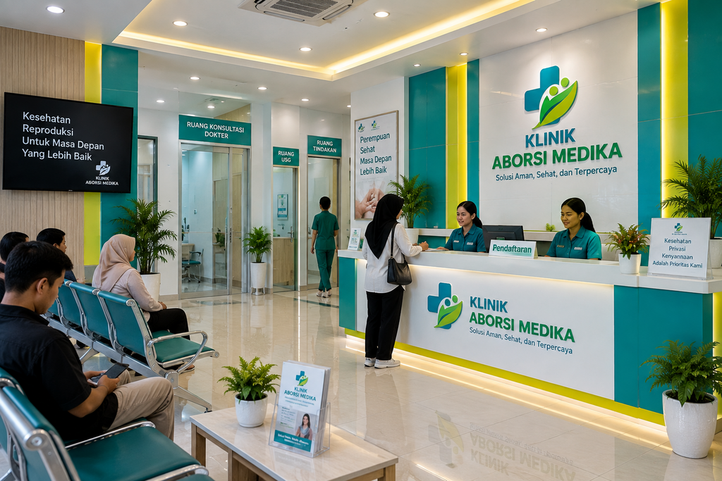 Meja Resepsionis Klinik Aborsi Medika